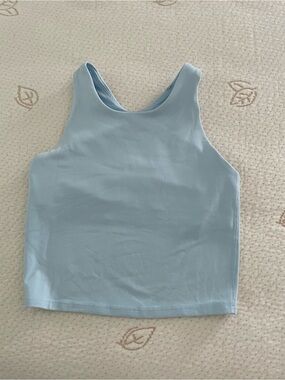 Athleta Girl Longline Racerback Sports Bra Tank Top Size M(8/10)